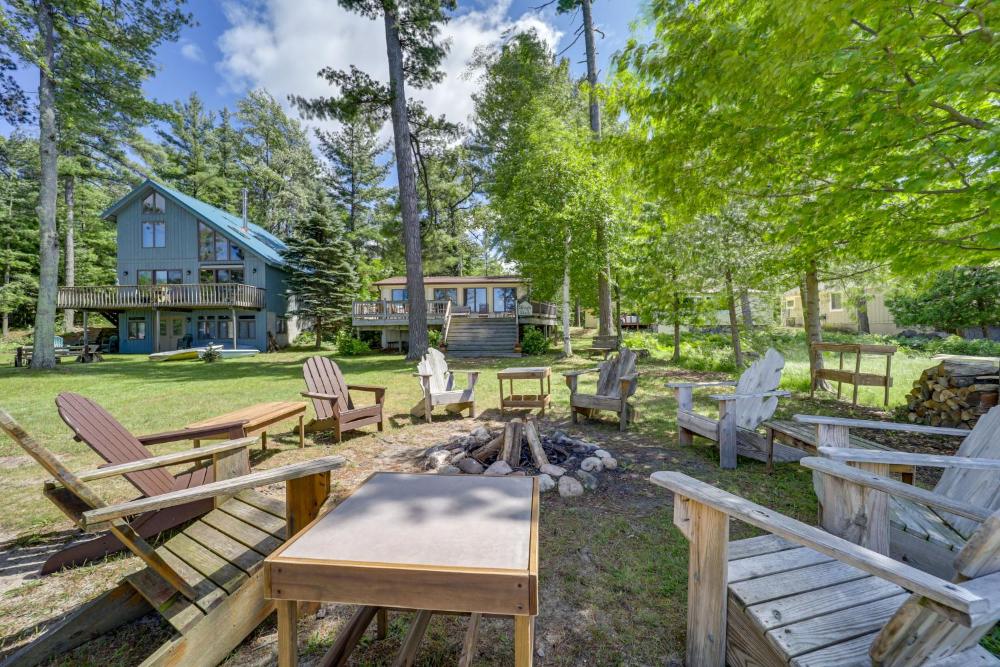 21 Mi to Slopes! Torch Lake Home with Private Beach